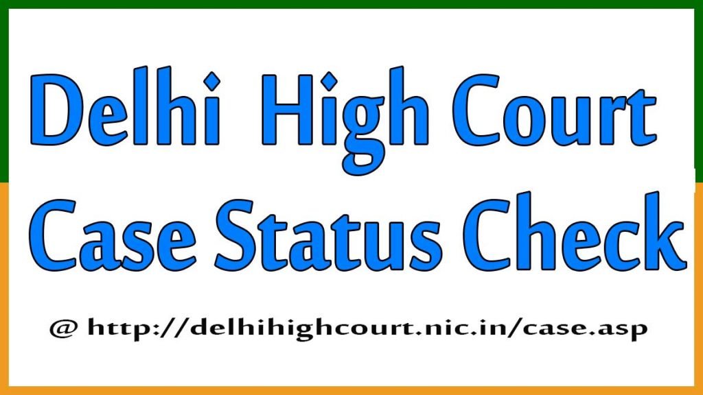 Delhi High Court Case Status