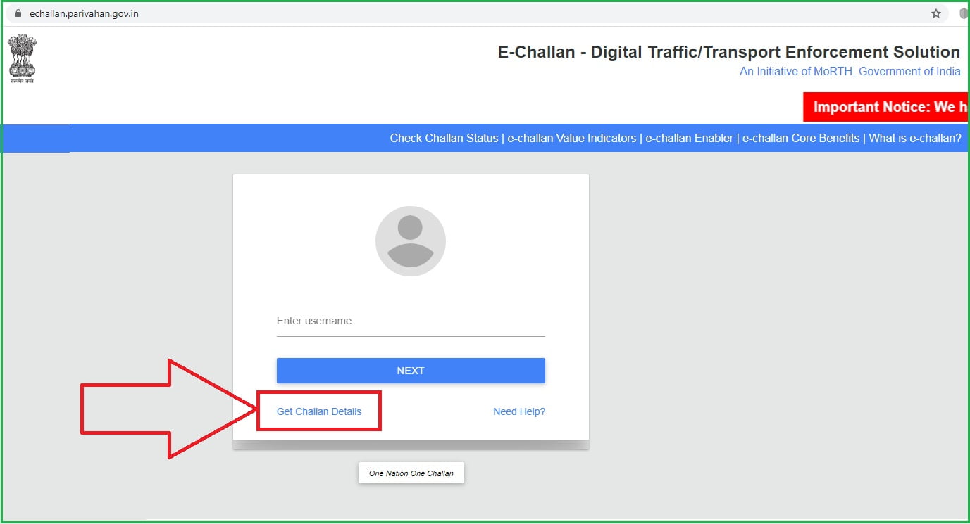Delhi Traffic Police Challan Pay Online | Delhi Traffic e-Challan ...