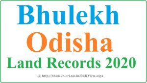 bhulekh ori nic odisha