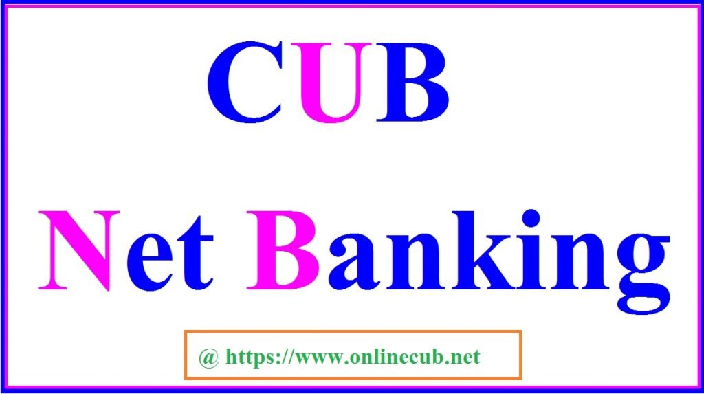 Cub Net Banking