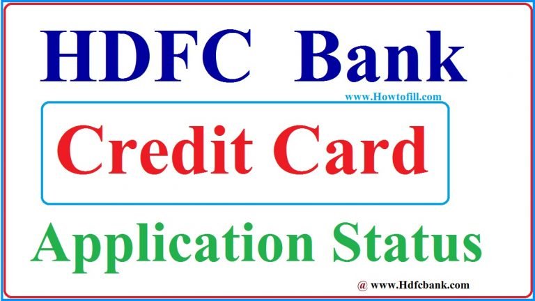 Hdfc Credit Card Status Hdfc Credit Card Application Status Check 7991