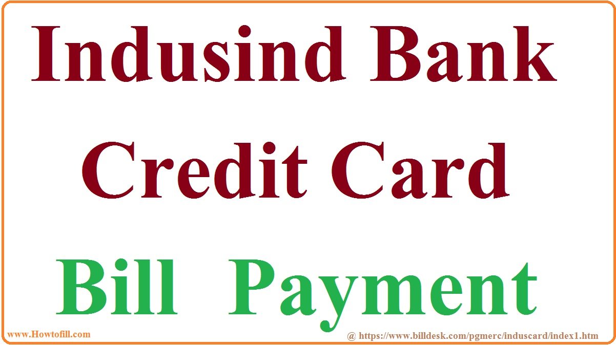 Indusind Credit Card Payment