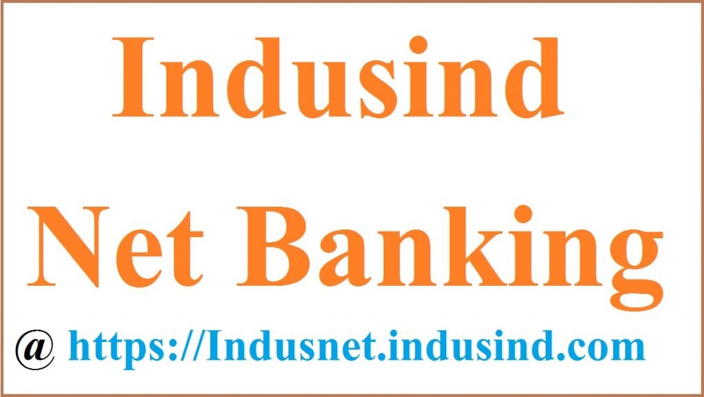 indusind bank net banking