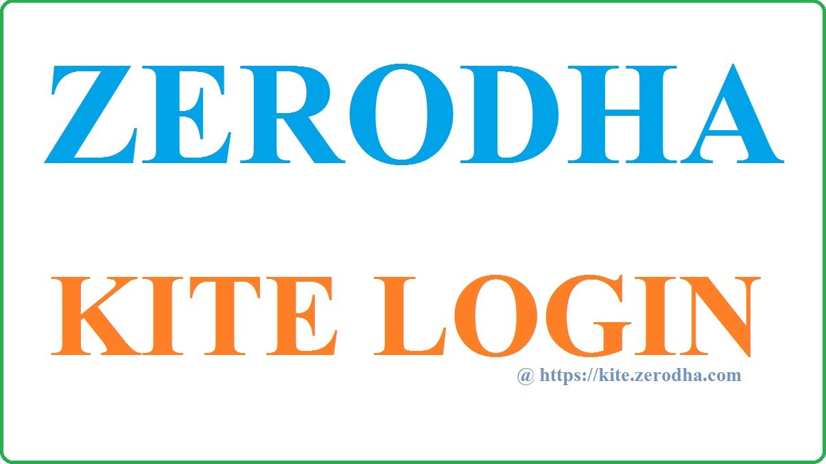 Zerodha Login Zerodha Kite Login Website At Kite zerodha