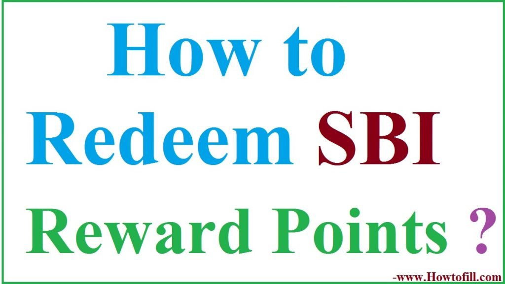 How to Redeem SBI Reward Points