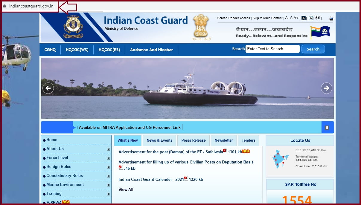 Indian Coast Guard Salary Slip