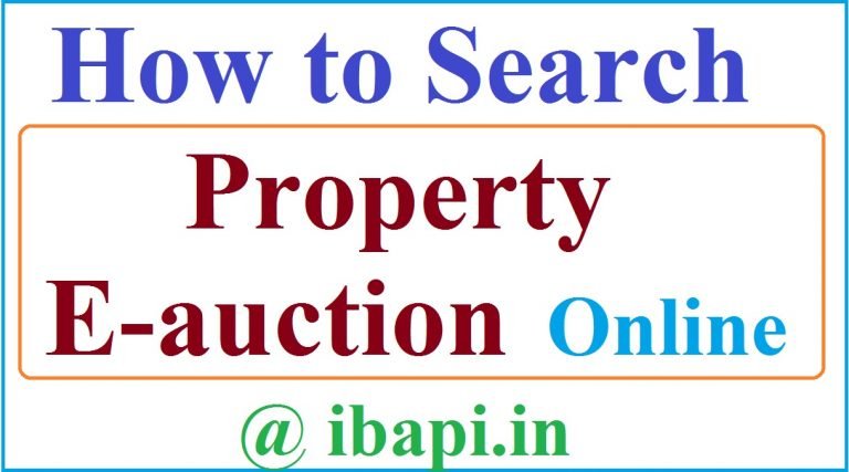 IBAPI Property Search How To Search Property Bank E Auction Ibapi in