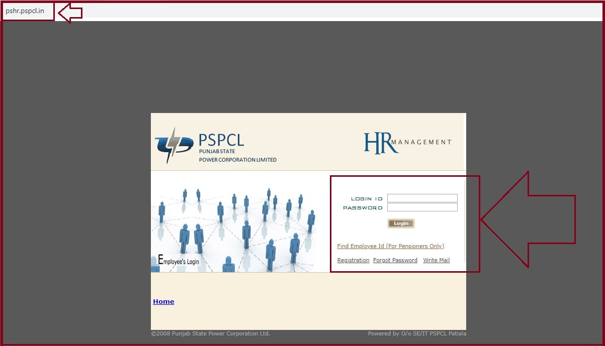 PSPCL HR - PSPCL Login HRMS Registration at Pshr.pspcl.in