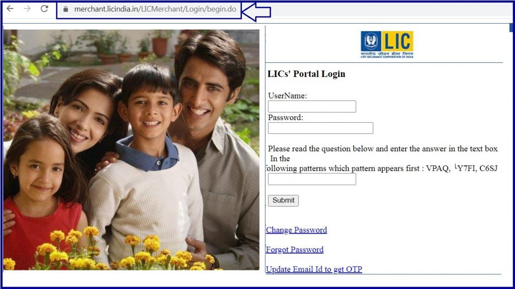 LIC Merchant Login, Registration 2024 Merchant.licindia.in