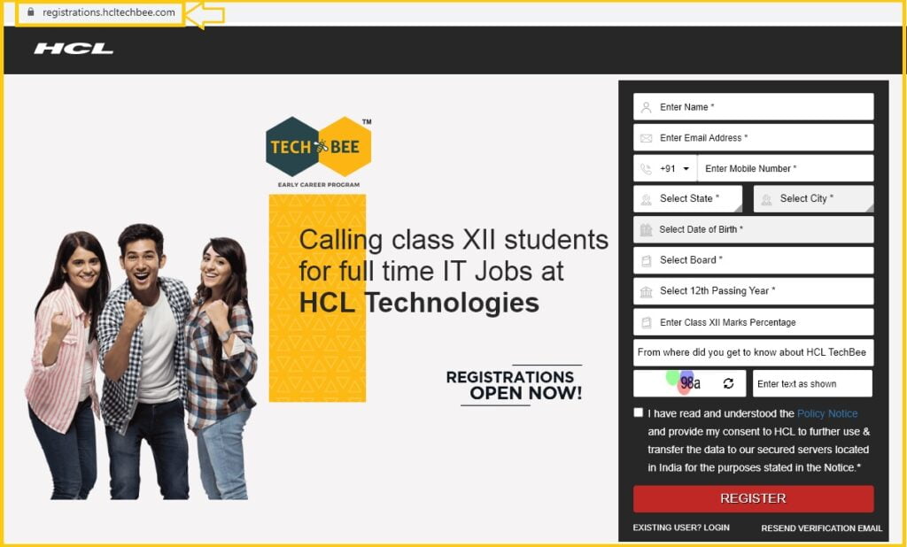 HCL Tech Bee 2024 Registration Eligibility, Application, Syllabus