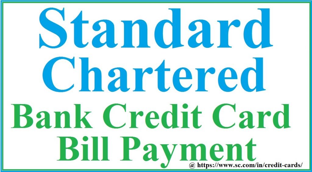 Standard Chartered Bank Credit Card Bill Payment