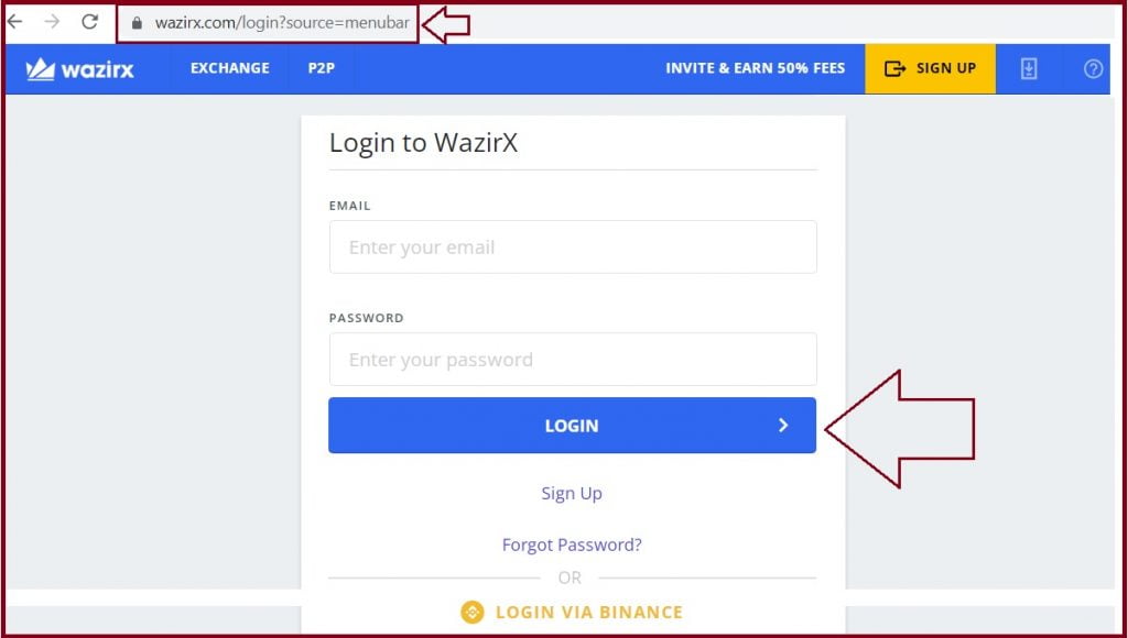 How to Delete WazirX