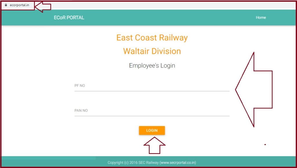 ecor portal salary slip