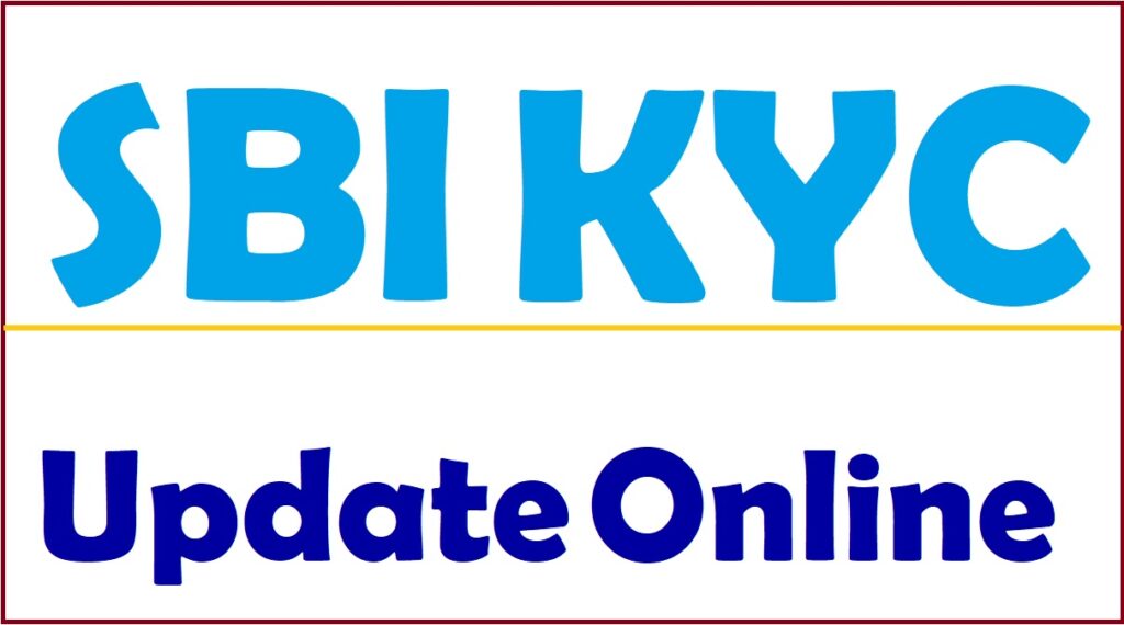 SBI online KYC Update