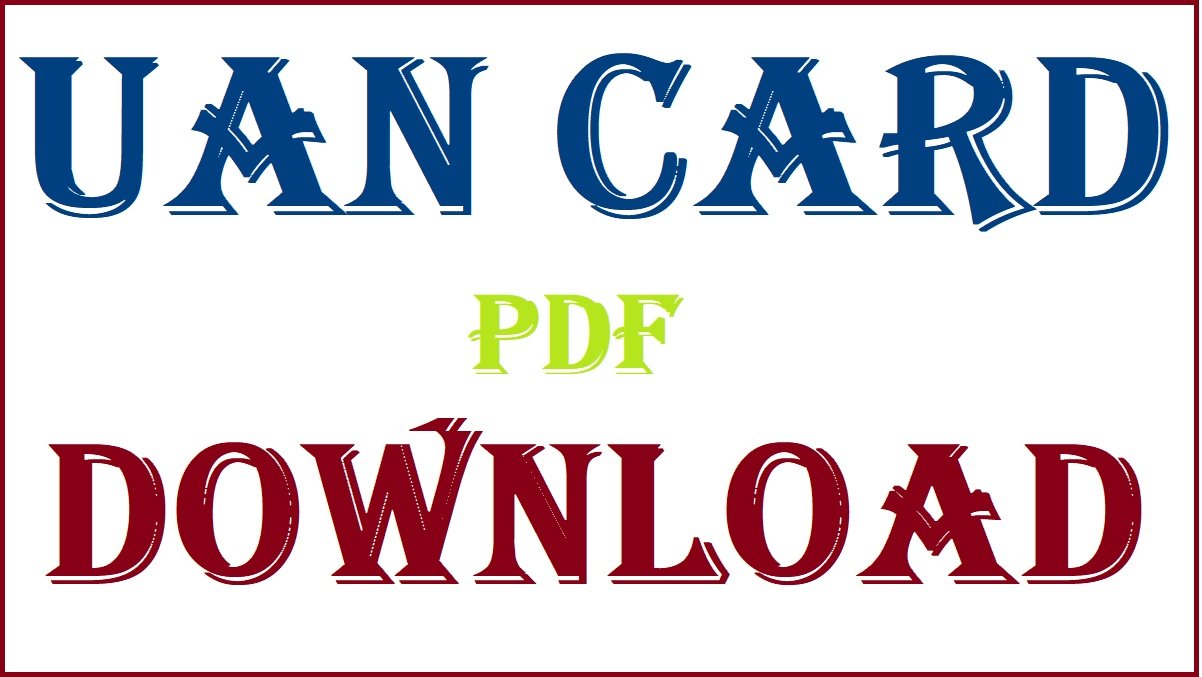 UAN Card Download