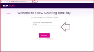 TATA PLAY LOGIN | TATA SKY LOGIN