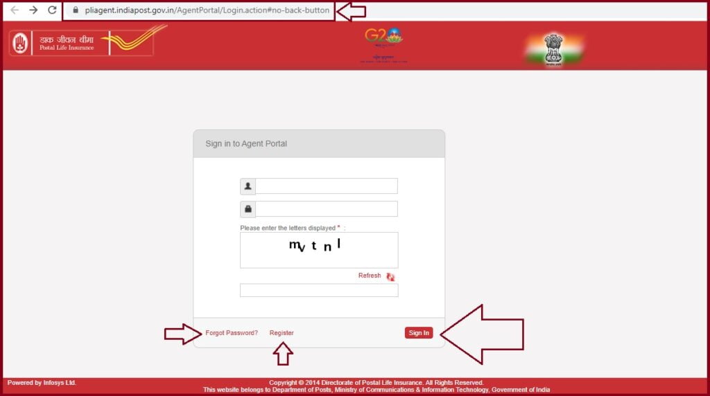 pli agent login, pli agent portal pliagent indiapost gov in