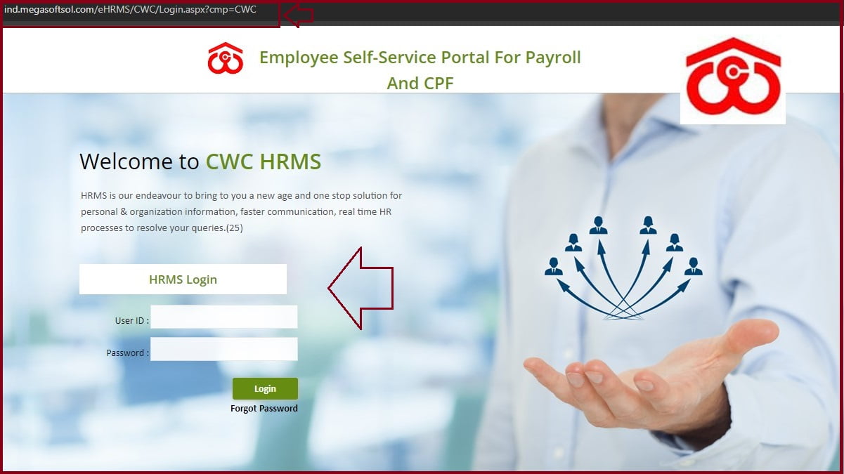 cwc salary slip download cwc pay slip cewacor.nic.in